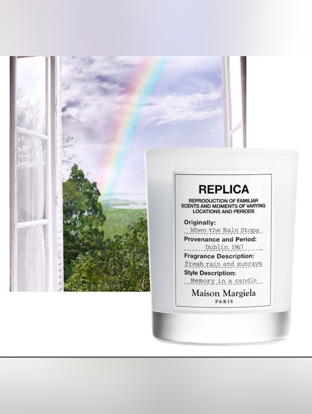 Maison Margiela REPLICA - When the Rain Stops  Candle 165 gram